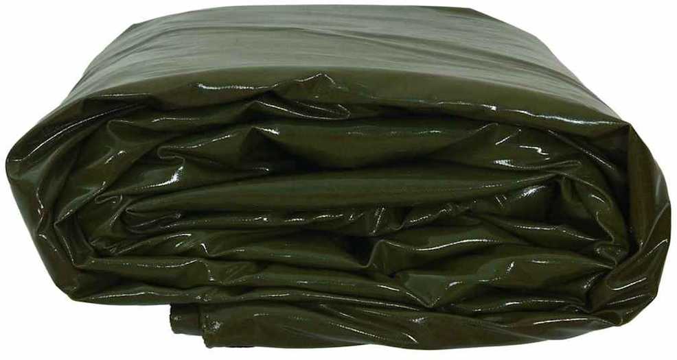 Tentinis audinys 650g / m² Alyvuogių žalia 2 x 3 m