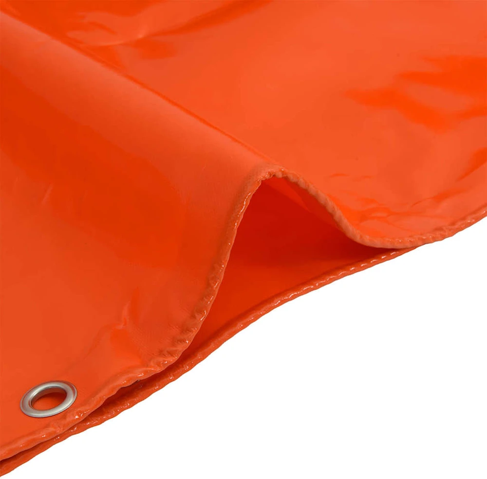 Tentinis audinys 650g / m² Oranžinė 4 x 5 m Drobė su PVC danga