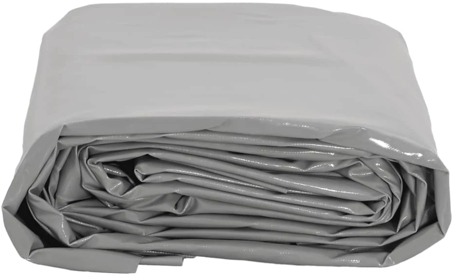Tentas, pilkos spalvos, 4x7m, 600g/m²