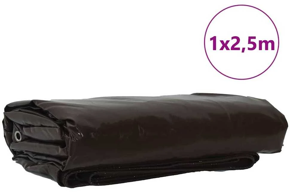 Tentinis audinys 650g / m² Ruda 1 x 2,5 m Drobė su PVC danga
