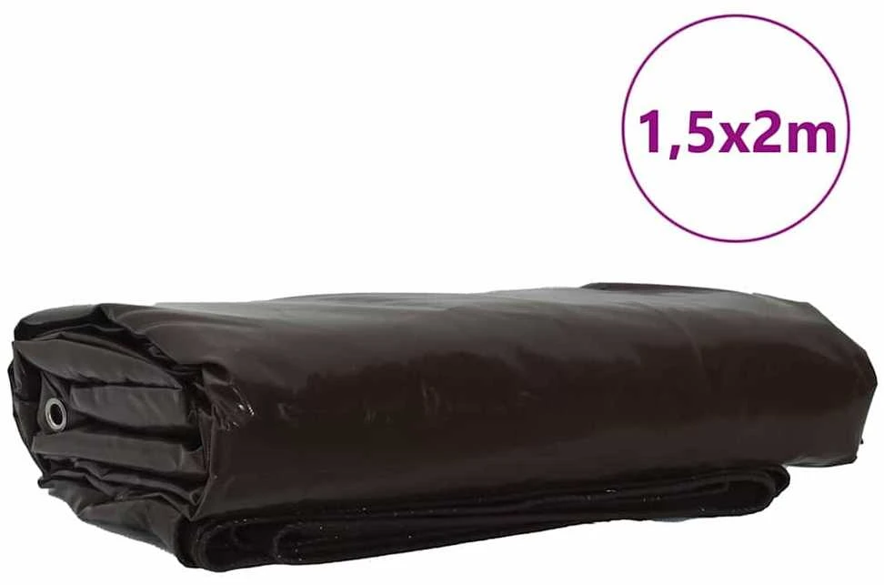 Tentinis audinys 650g / m² Ruda 1,5 x 2 m Drobė su PVC danga