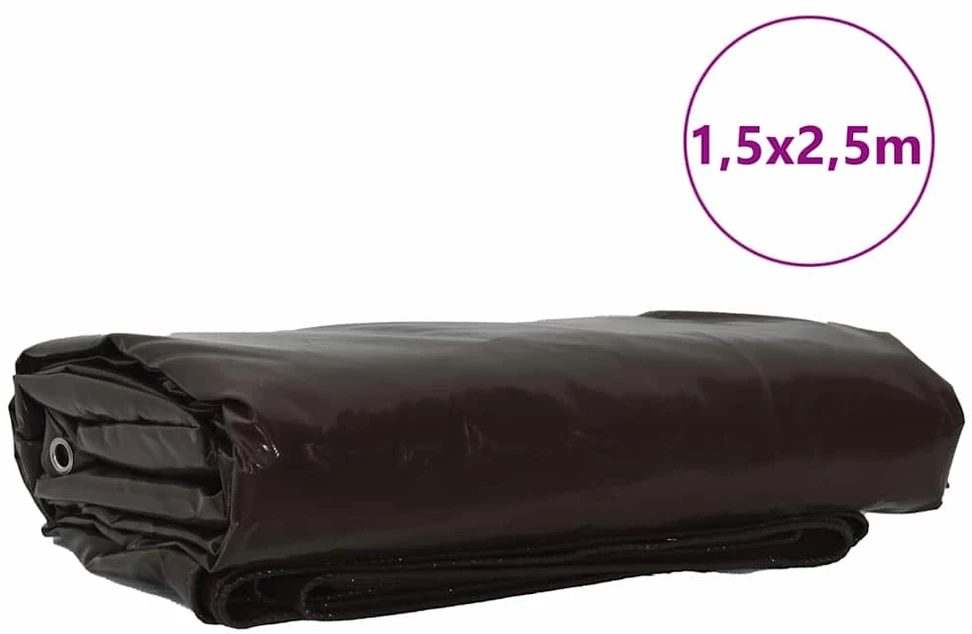 Tentinis audinys 650g / m² Ruda 1,5 x 2,5 m Drobė su PVC danga