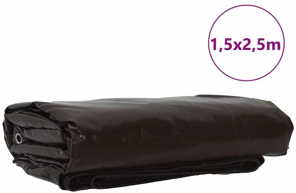 Tentinis audinys 650g / m² Ruda 1,5 x 2,5 m Drobė su PVC danga