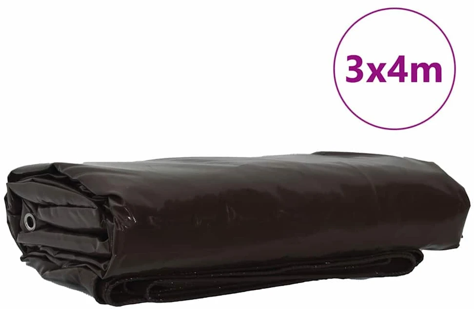 Tentinis audinys 650g / m² Ruda 3 x 4 m Drobė su PVC danga