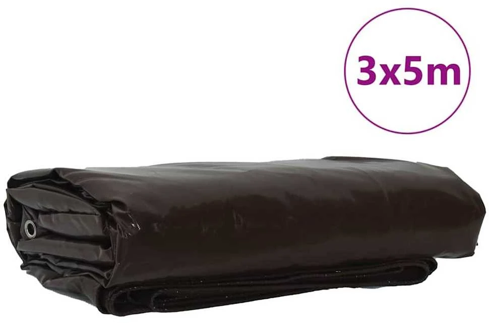 Tentinis audinys 650g / m² Ruda 3 x 5 m Drobė su PVC danga