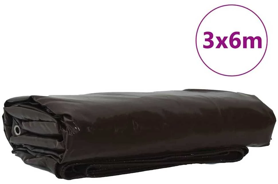 Tentinis audinys 650g / m² Ruda 3 x 6 m Drobė su PVC danga
