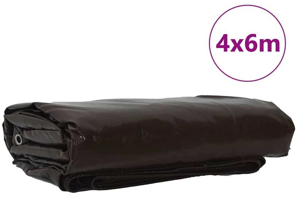 Tentinis audinys 650g / m² Ruda 4 x 6 m Drobė su PVC danga