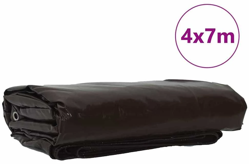 Tentinis audinys 650g / m² Ruda 4 x 7 m Drobė su PVC danga