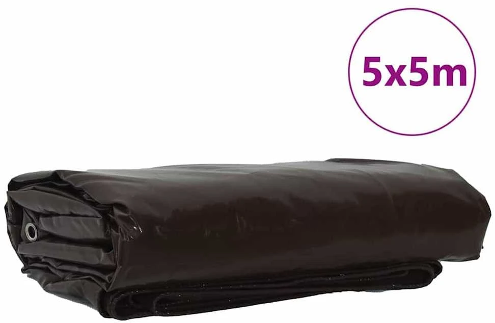 Tentinis audinys 650g / m² Ruda 5 x 5 m Drobė su PVC danga