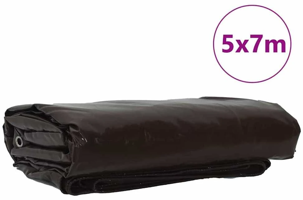Tentinis audinys 650g / m² Ruda 5 x 7 m Drobė su PVC danga