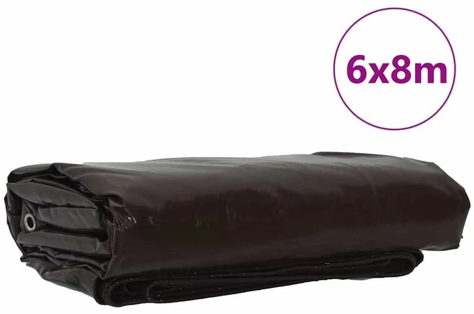 Tentinis audinys 650g / m² Ruda 6 x 8 m Drobė su PVC danga
