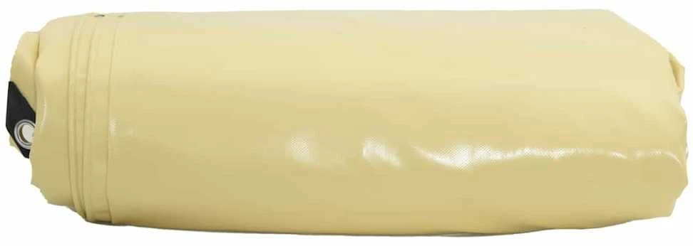Tentinis audinys 650g / m² Smėlio 3 x 4 m Drobė su PVC danga