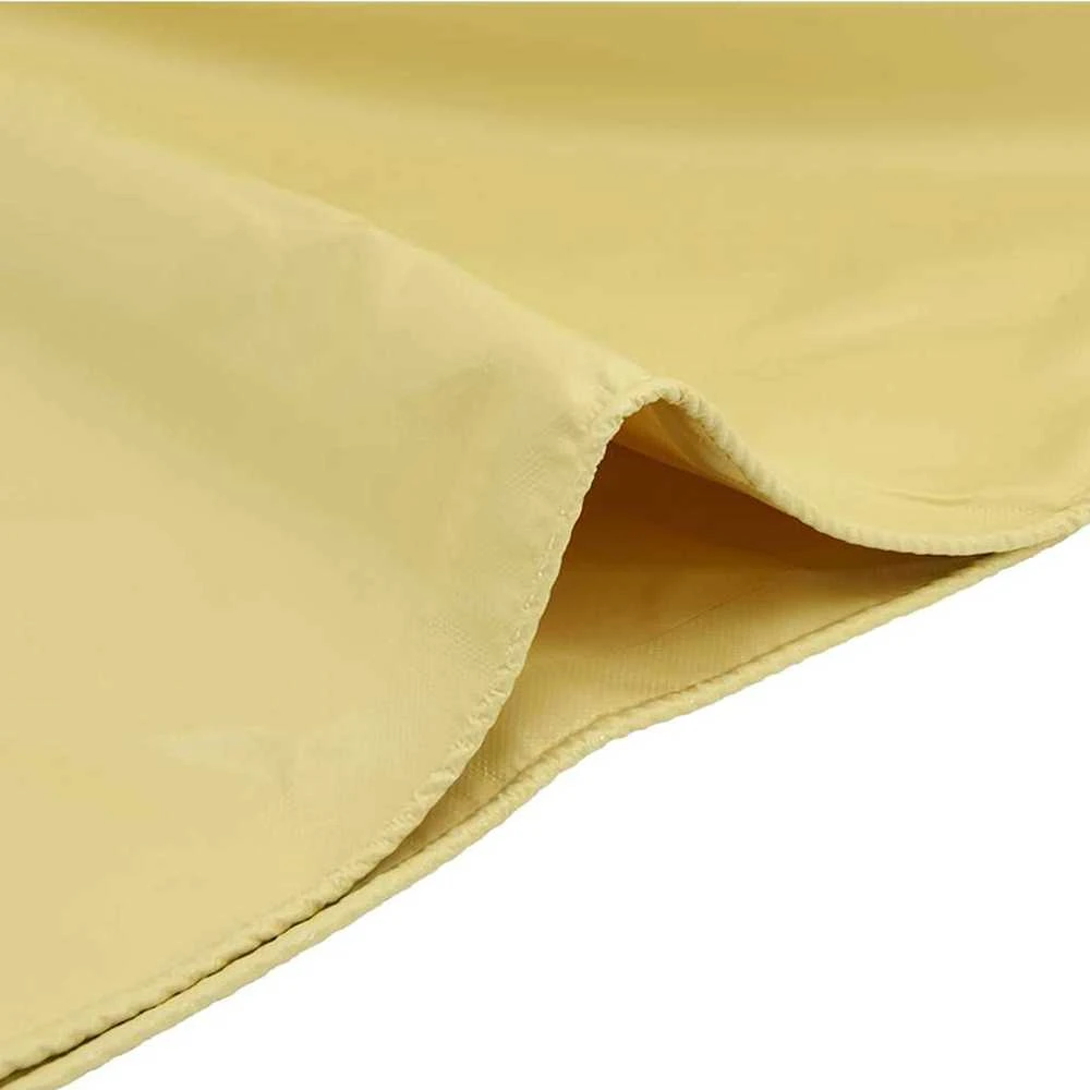 Tentinis audinys 650g / m² Smėlio 4 x 4 m Drobė su PVC danga