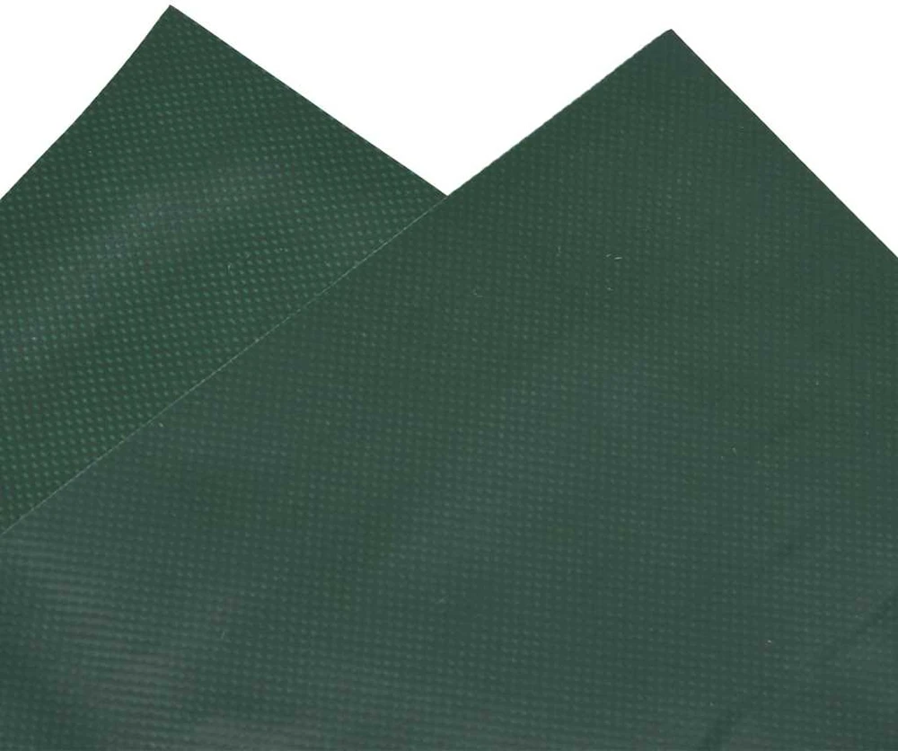 Tentinis audinys 650g / m² Žalia 5 x 7 m Drobė su PVC danga
