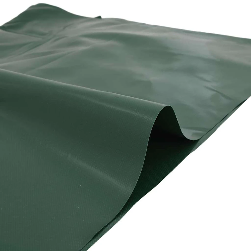 Tentinis audinys 650g / m² Žalia 5 x 7 m Drobė su PVC danga