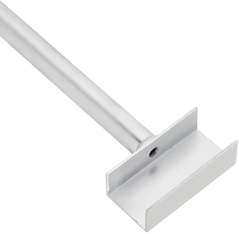 Tentų laikiklis priekaboms 4 Sidabrinė 136-218 cm Aliuminis
