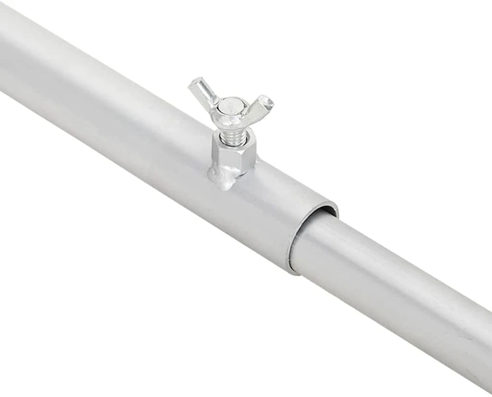 Tentų laikiklis priekaboms 4 Sidabrinė 136-218 cm Aliuminis