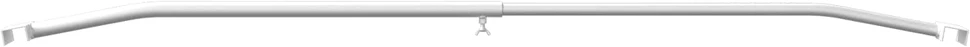 Tentų laikiklis priekaboms Sidabrinė 102-155 cm Aliuminis