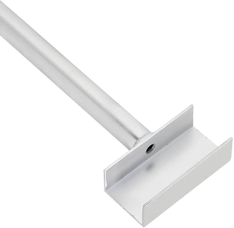 Tentų laikiklis priekaboms Sidabrinė 102-155 cm Aliuminis