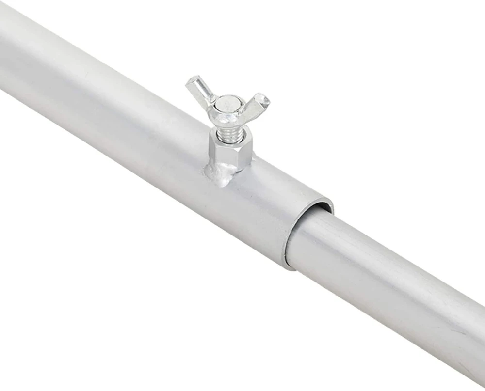 Tentų laikiklis priekaboms Sidabrinė 102-155 cm Aliuminis