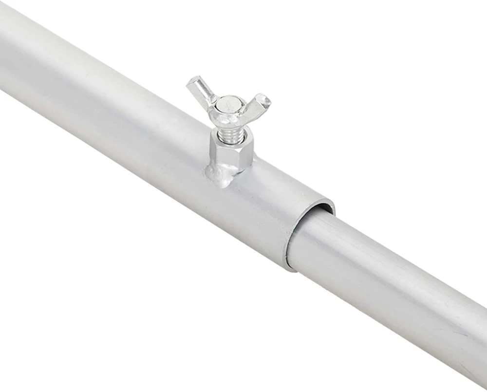 Tentų laikiklis priekaboms Sidabrinė 136-218 cm
