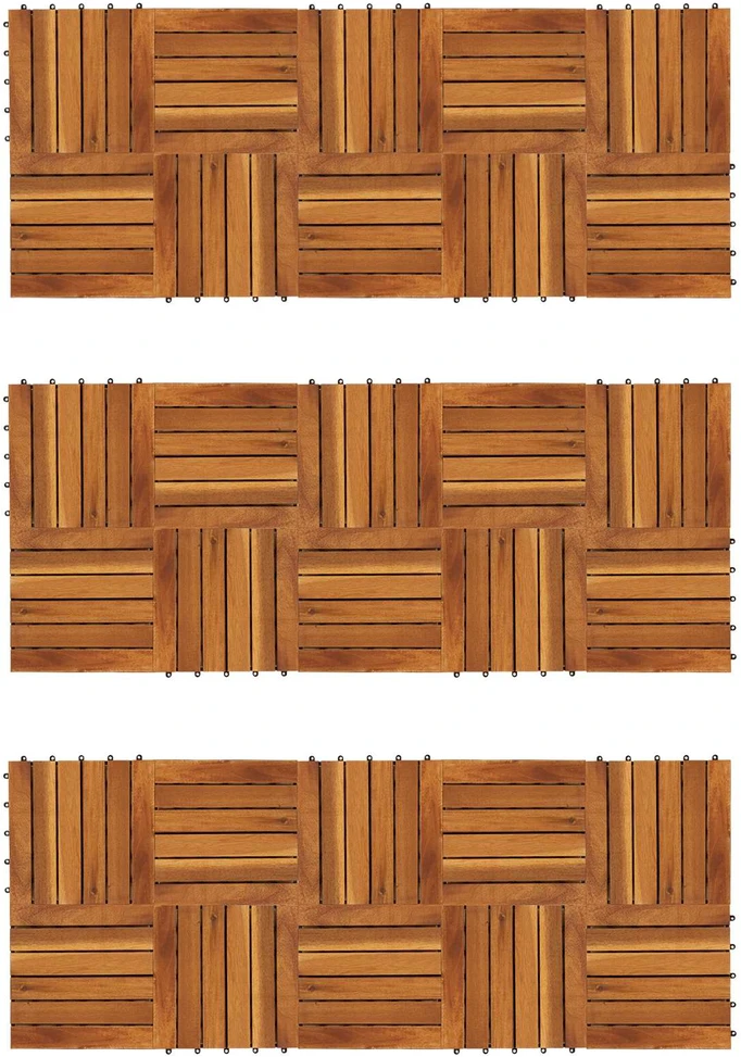 Terasinė Plytelė 30 vnt. Ruda 30 x 30 cm