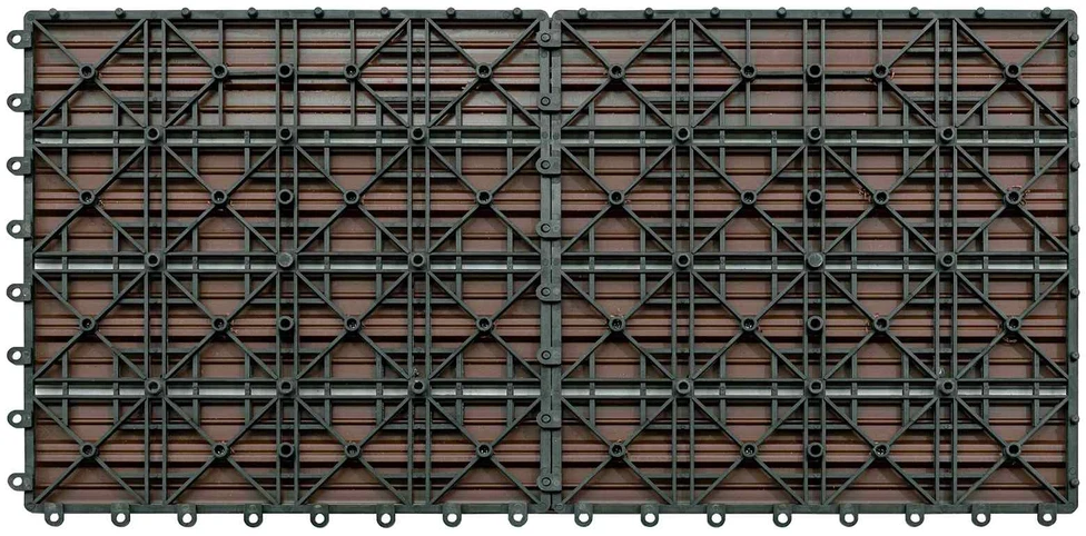 Terasinė Plytelė 6 vnt. Ruda 60 x 30 cm WPC