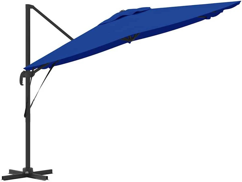 Roma Parasol Mėlyna 286 x 284 x 265 cm Aliuminis ir poliesteris