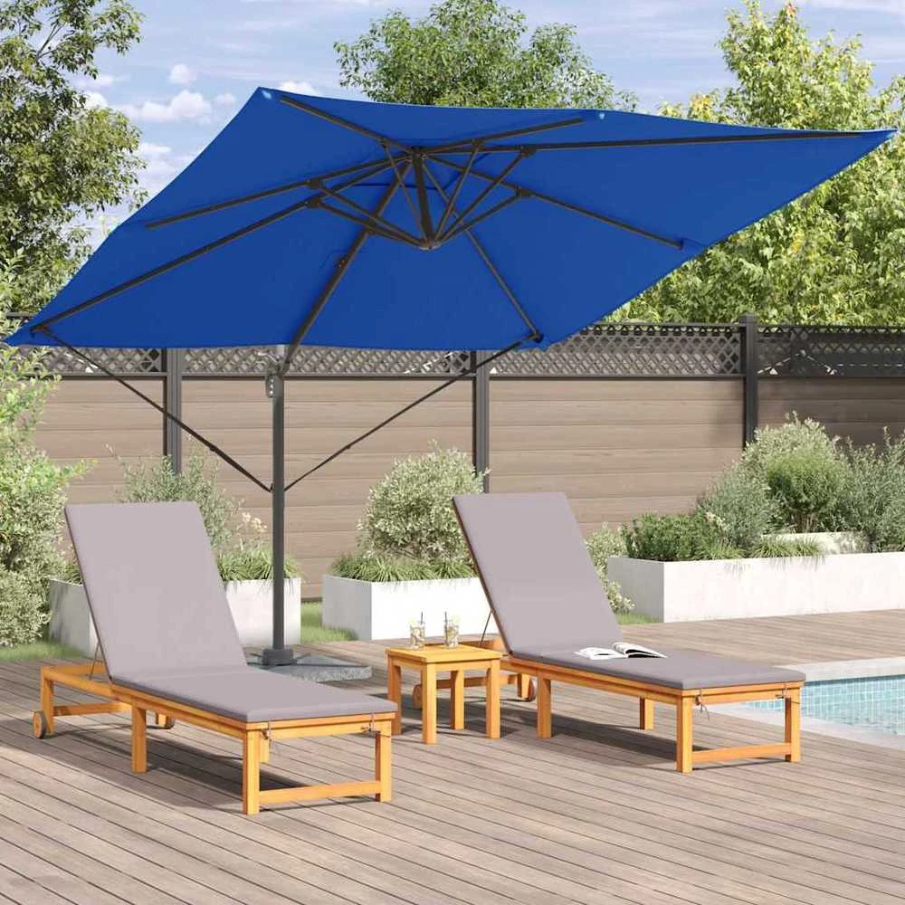 Roma Parasol Mėlyna 286 x 284 x 265 cm Aliuminis ir poliesteris