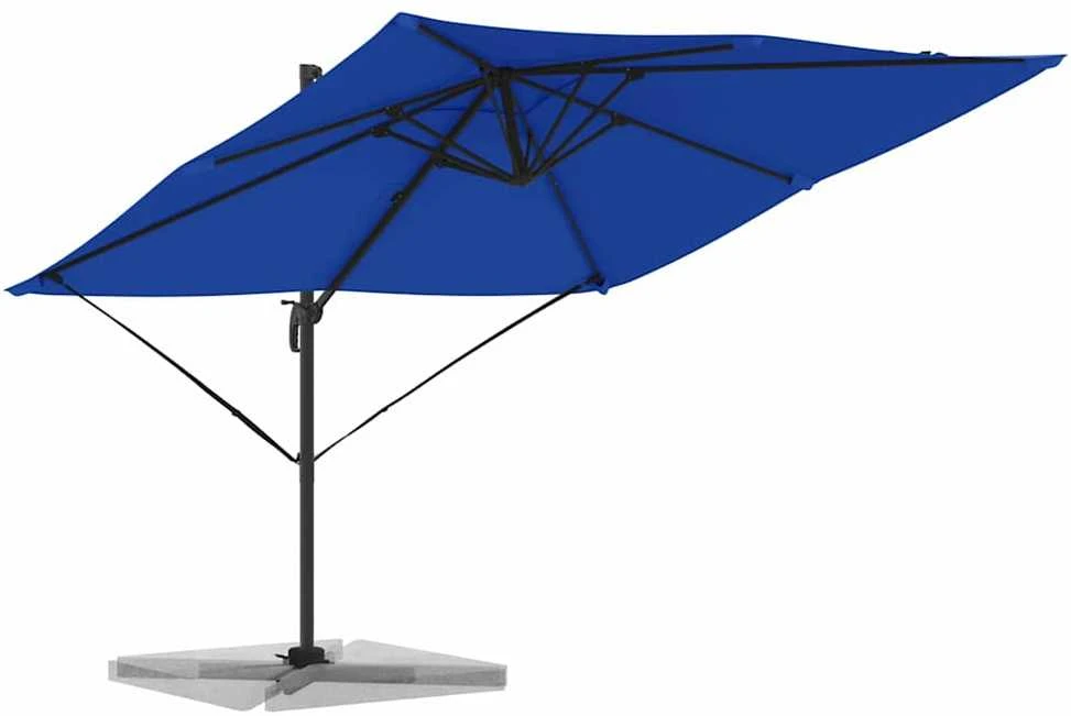 Roma Parasol Mėlyna 286 x 284 x 265 cm Aliuminis ir poliesteris