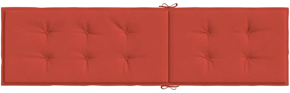 Terasos kėdės pagalvėlė, raudona, (75+105)x50x3cm, audinys