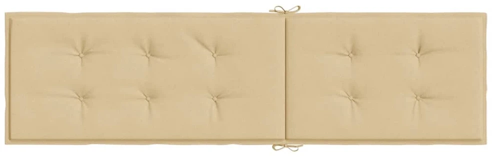 Terasos kėdės pagalvėlė, smėlio, (75+105)x50x3cm, audinys