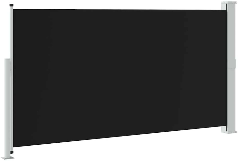 Terasos pertvara, juoda, 160 x 300 cm