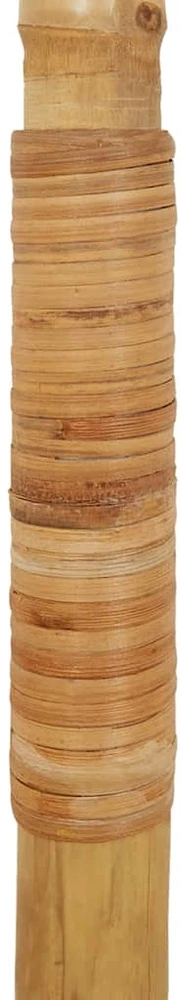 Tiki skėtis su banano lapo stogeliu, 180 cm, bambukas