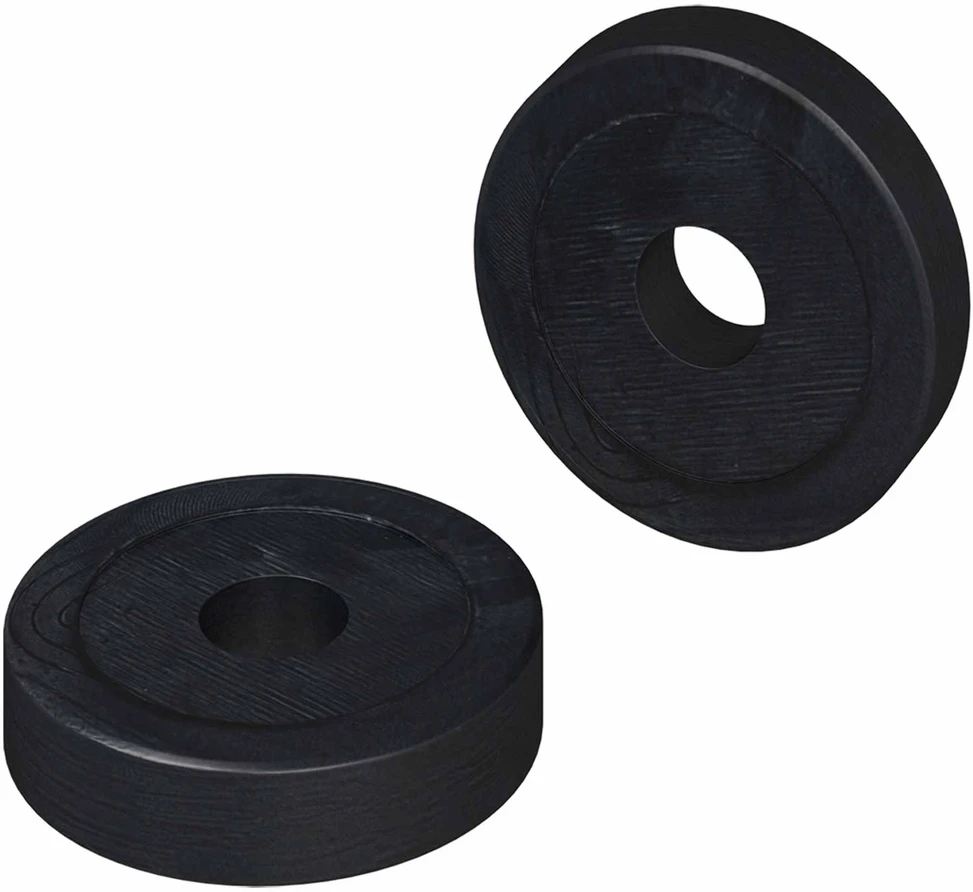 tinkamas plokščiai tarpinei 2 vnt. Juoda ∅15 x 3 mm