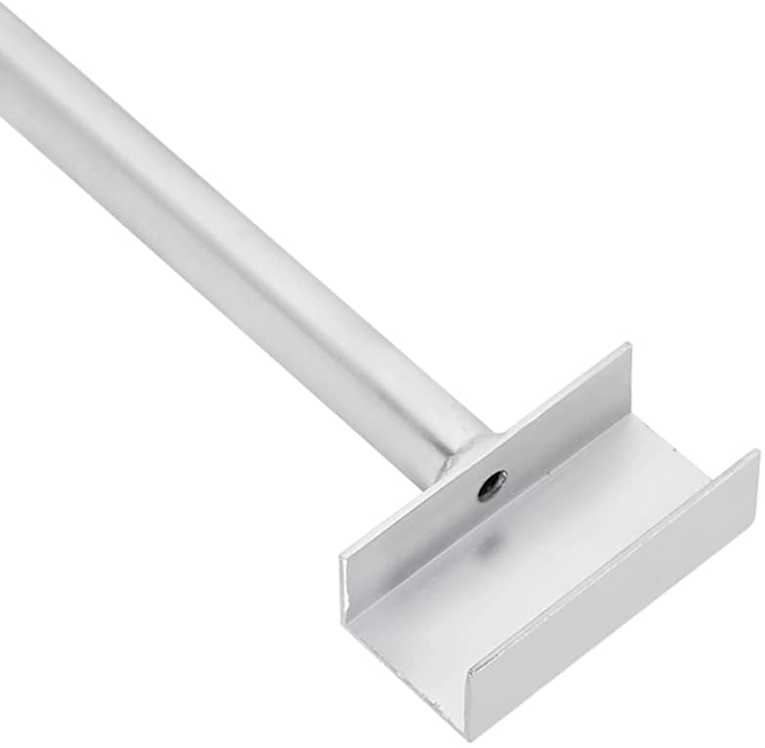 Tentų laikiklis priekaboms 2 Sidabrinė 136-218 cm Aliuminis