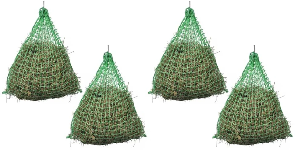Tinklai šienui, 4 vnt., 0,75x0,5 m, PP, apvalūs (2x142137)