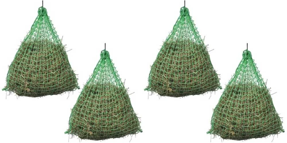 Tinklai šienui, 4 vnt., 0,75x0,75 m, PP, apvalūs (2x142138)