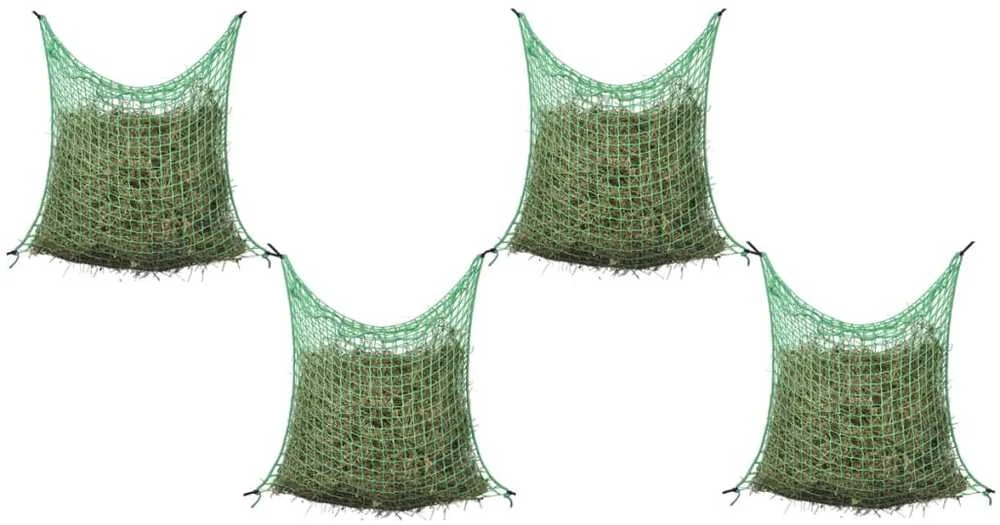 Tinklai šienui, 4 vnt., 0,9x1,5 m, PP, kvadratiniai (2x142134)