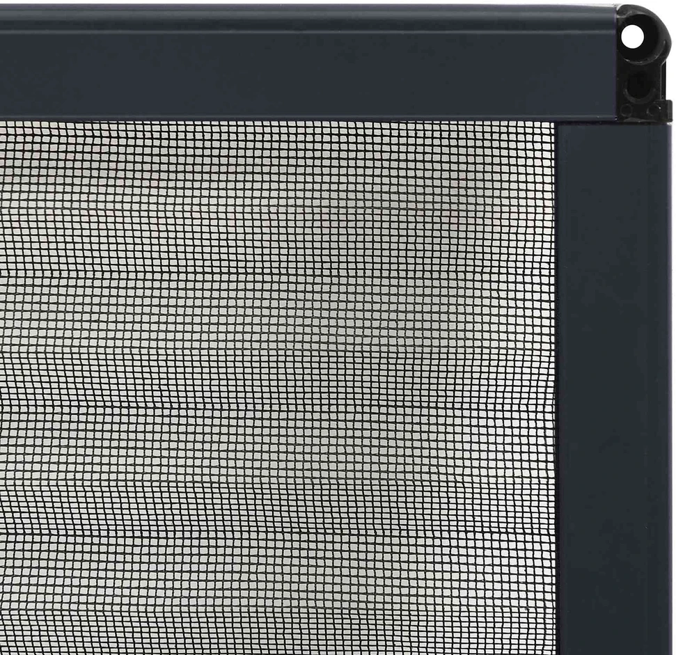 Tinklelis nuo vabzdžių langams, antracito, 60x80cm, aliuminis