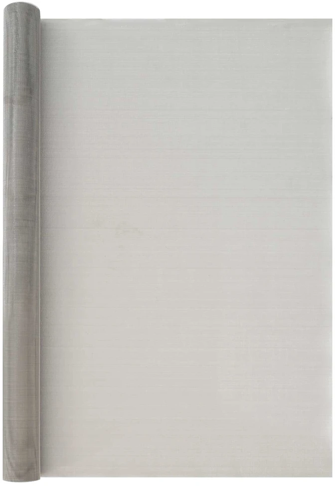 Tinklinis ekranas 100 x 2000 cm 30 Mesh Sidabrinė
