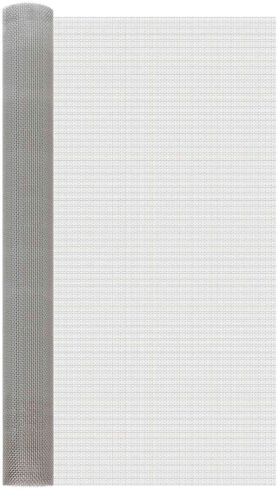 Tinklinis ekranas 6 mesh 100 x 500 cm Nerūdijantis plienas 201
