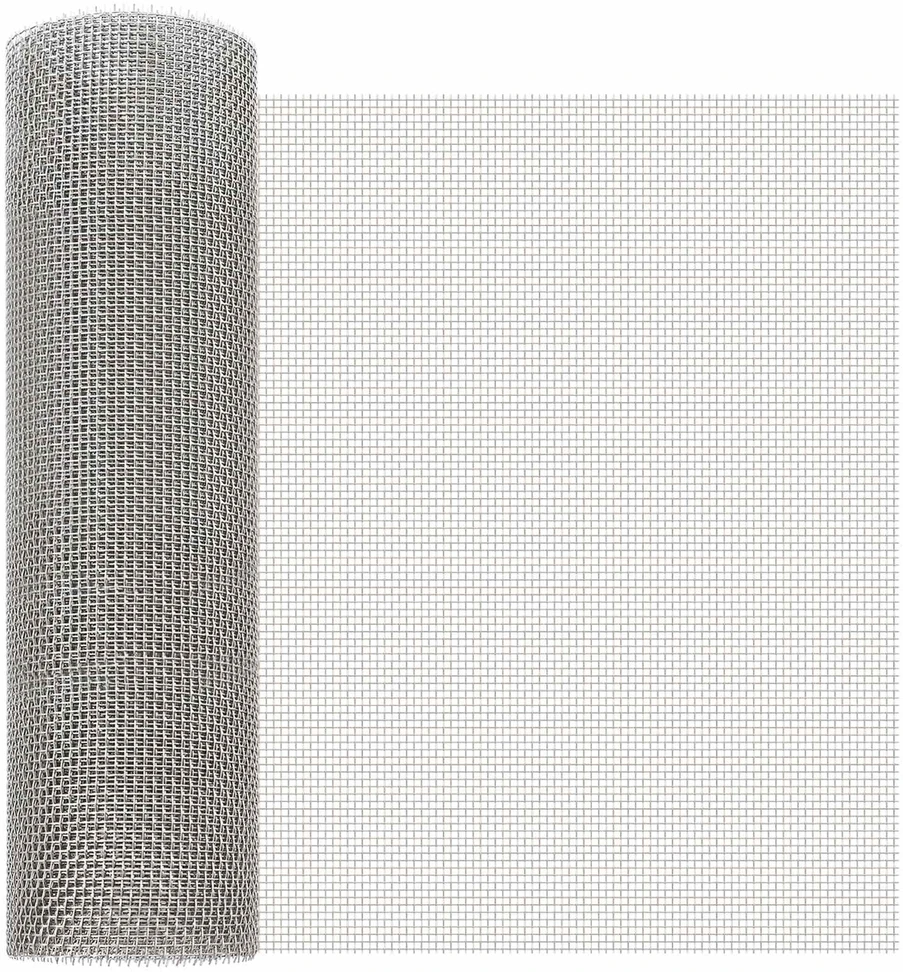 Tinklinis ekranas 40 x 1000 cm 6 Mesh Nerūdijantis plienas 201