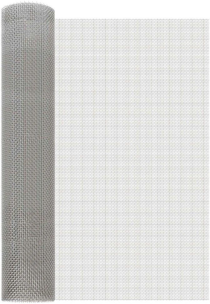 Tinklinis ekranas 6 mesh 60 x 200 cm Nerūdijantis plienas 201