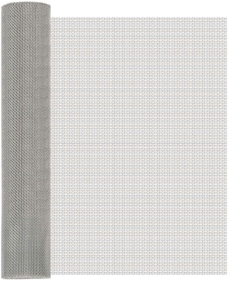 Tinklinis ekranas 8 mesh 60 x 500 cm Nerūdijantis plienas 201
