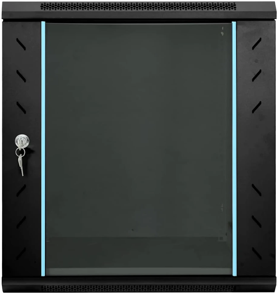 Tinklo spinta su saugykla Juoda 60 x 45 x 65 cm Plienas