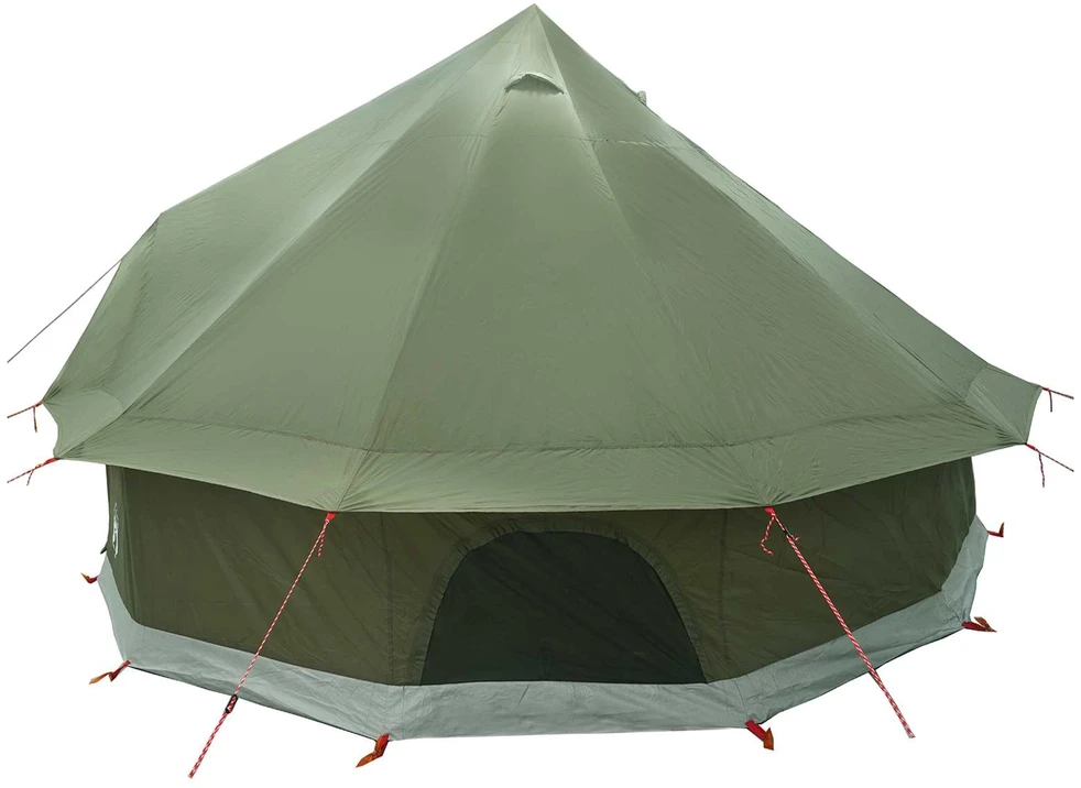 Tipi palapinė 6 asmeniui Armijos Žalia Poliesteris ir plienas