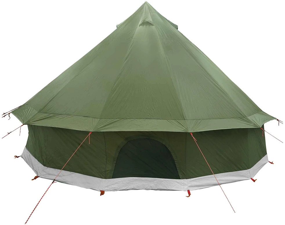 Tipi palapinė 6 asmeniui Armijos Žalia Poliesteris ir plienas