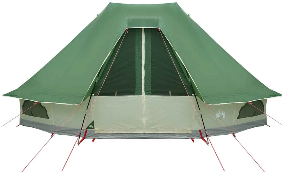 Tipi palapinė 6 asmeniui Žalia tafta
