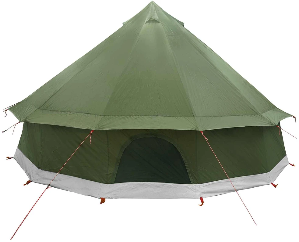 Tipi palapinė 8 asmeniui Armijos Žalia Poliesteris ir plienas